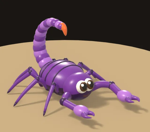 The purple Scorpion from Spider Hunter