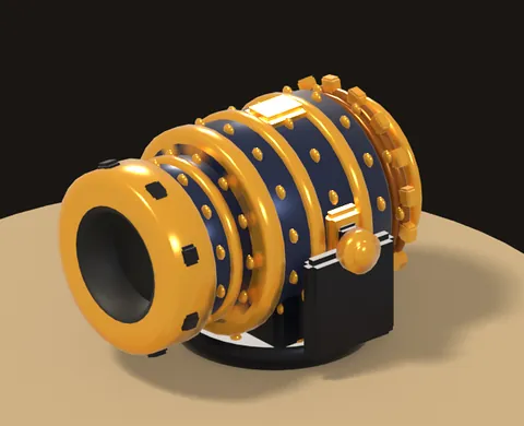 Basic Gun: a bronze barrel