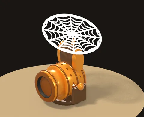 Net Gun with a web drum