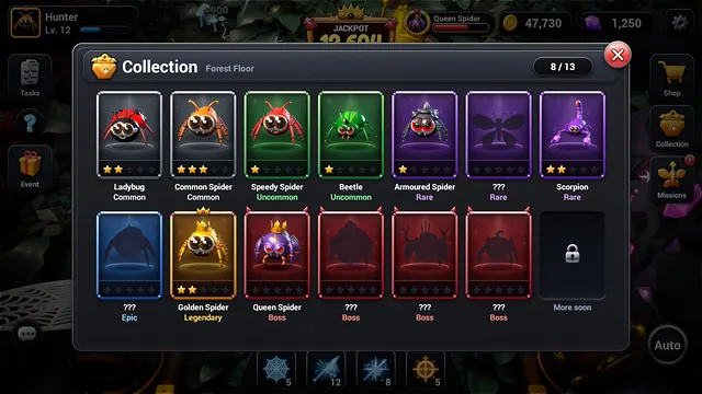 The Collection album page for the Forest Floor
